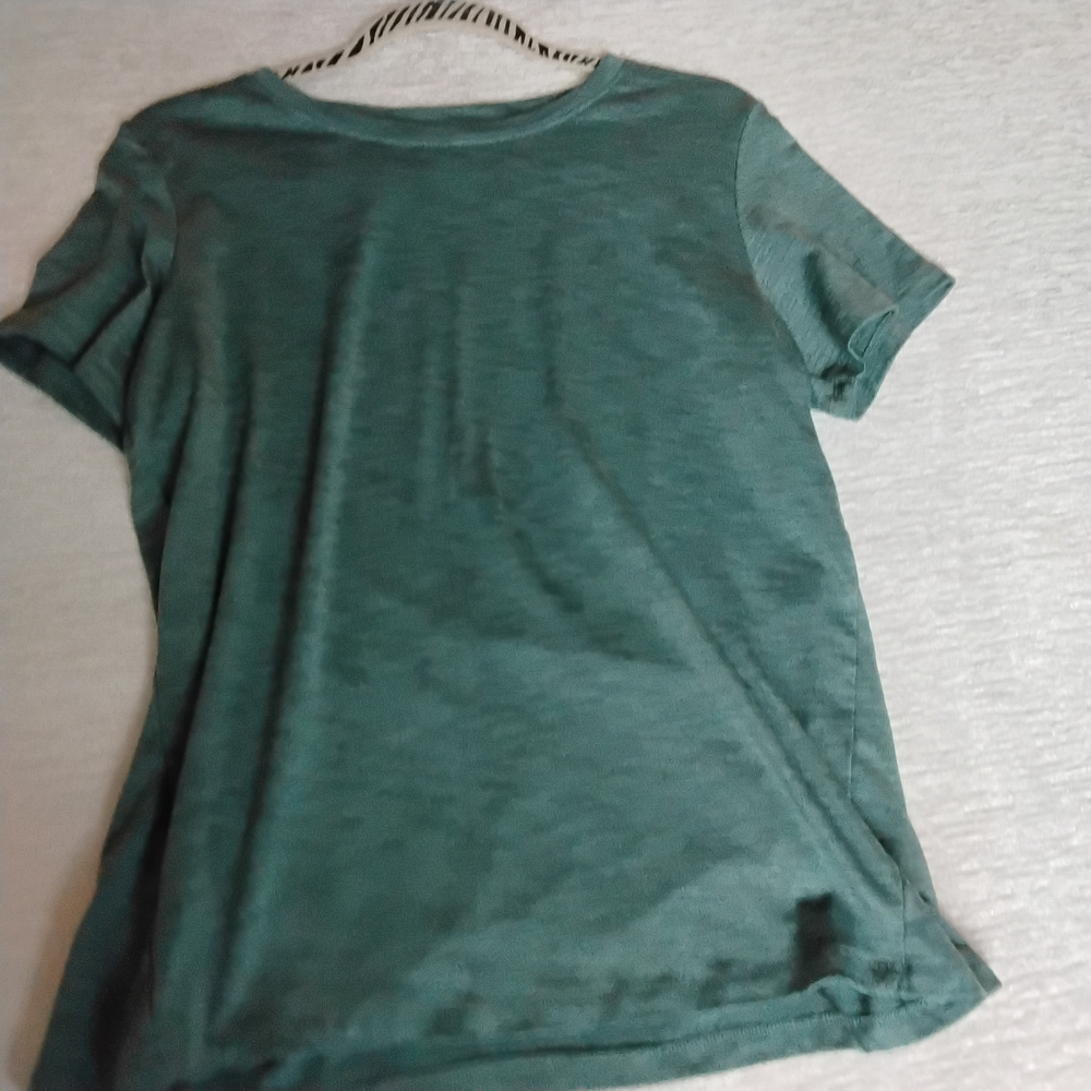 Mondetta Teal M Short Sleeve Active Top Pre Loved - Picture 3 of 8